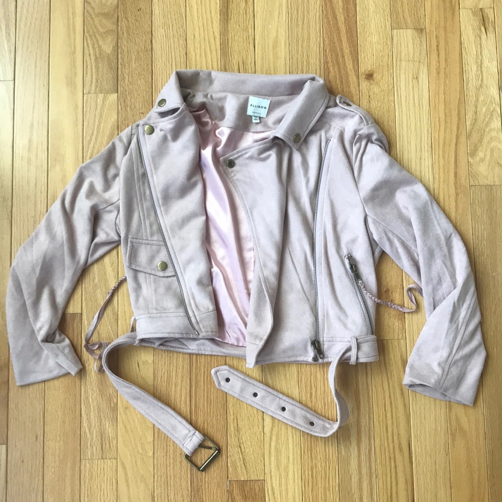 Sweet Blush Bomber Jacket